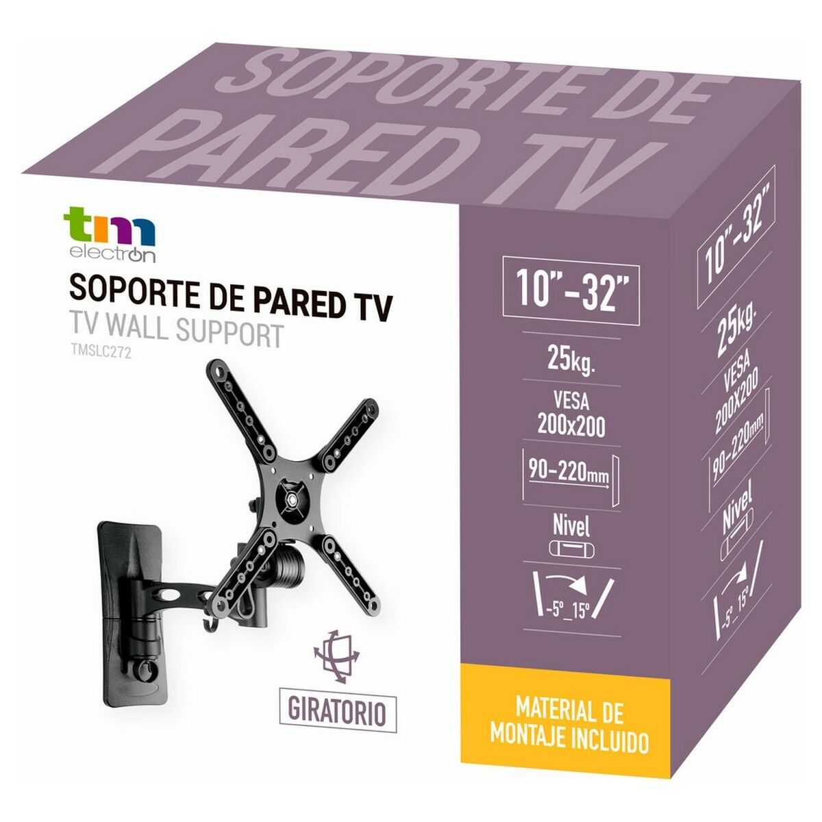 Suport TV TM Electron 25 kg 10"-32"